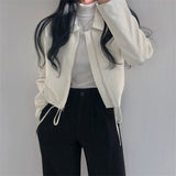 エコレザーショートジャケット