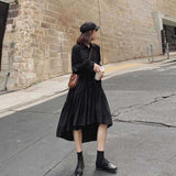 アシメシャツワンピ