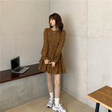 小花柄ミニワンピース