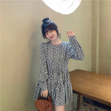 小花柄ミニワンピース