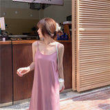 シンプルキャミワンピース