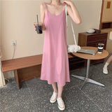 シンプルキャミワンピース