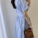 ウエストマークワンピース