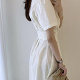 ウエストマークワンピース