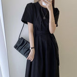 ウエストマークワンピース