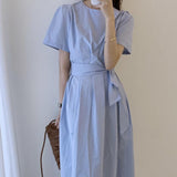 ウエストマークワンピース