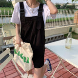 サマーブラックサロペット