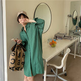 オーバーロングシャツ/ワンピース