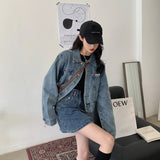 シンプルデニムセットアップ