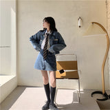 シンプルデニムセットアップ