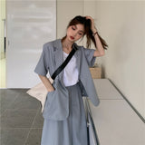 【サンプルセール】ハーフスリーブスカートセットアップ