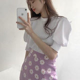 パフスリーブフラワーセットアップ