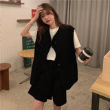 ノースリーブジャケットセットアップ