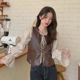 レザーベスト&トップス