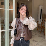 レザーベスト&トップス