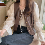 レザーベスト&トップス