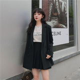 プリーツスカート&ジャケットセットアップ