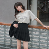 プリーツスカート&ジャケットセットアップ