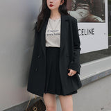 プリーツスカート&ジャケットセットアップ