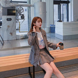 チェッククラシカルセットアップ