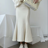 パーカー&マーメイドスカートセットアップ