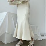 パーカー&マーメイドスカートセットアップ