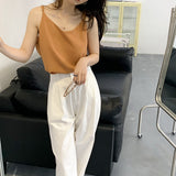 上質Vネックキャミ