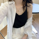 上質Vネックキャミ