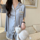 レースモチーフルームウェア