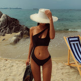 ワンショルダースイムウェア