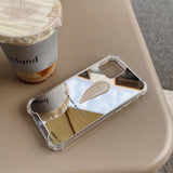 クリームインミラーiPhoneケース