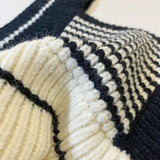 バイカラーニットベスト/タンク