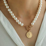 パールコインネックレス