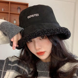 リバーシブルボアバケットハット【ユニセックス】