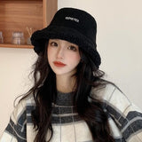 リバーシブルボアバケットハット【ユニセックス】