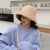 リバーシブルボアバケットハット【ユニセックス】