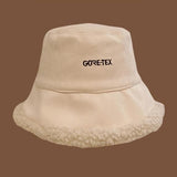 リバーシブルボアバケットハット【ユニセックス】