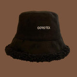 リバーシブルボアバケットハット【ユニセックス】