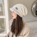 アンゴラブレンドニット帽