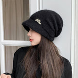 アンゴラブレンドニット帽