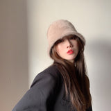 アンゴラブレンドバケットハット