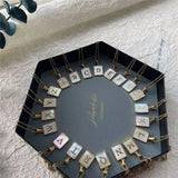 スクエアアルファベットペンダント