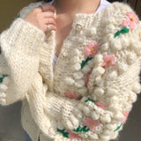 VINTAGE FLOWER カーディガン