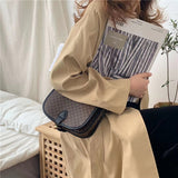 パターンベルトショルダーバッグ