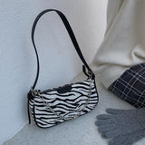 ゼブラバケットバッグ