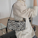 ゼブラバケットバッグ