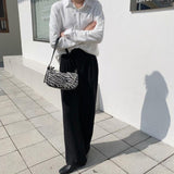 ゼブラバケットバッグ