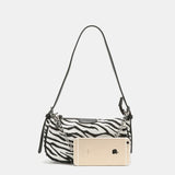 ゼブラバケットバッグ