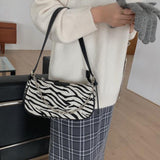 ゼブラバケットバッグ