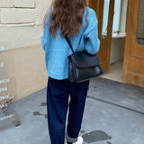 フラップトートバッグ